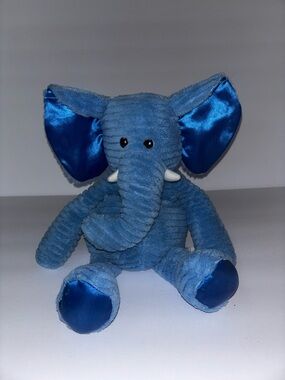 Warmies Blue Elephant Weighted Microwavable comfort plush